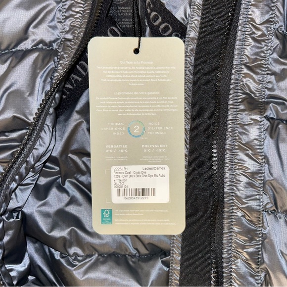 NWT Canada Goose NAVY Roxboro Coat - Picture 9 of 9